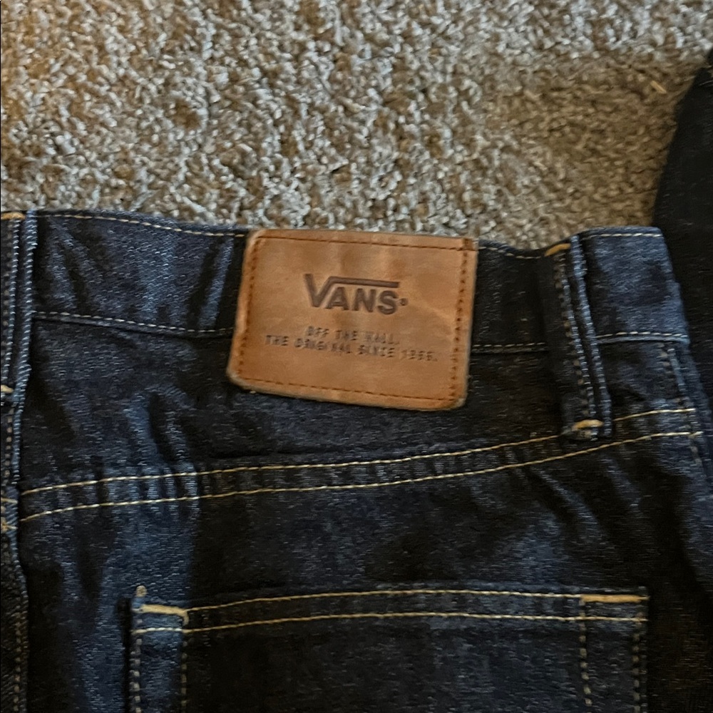 Vans Men's Dark Jeans - Picture 4 of 7